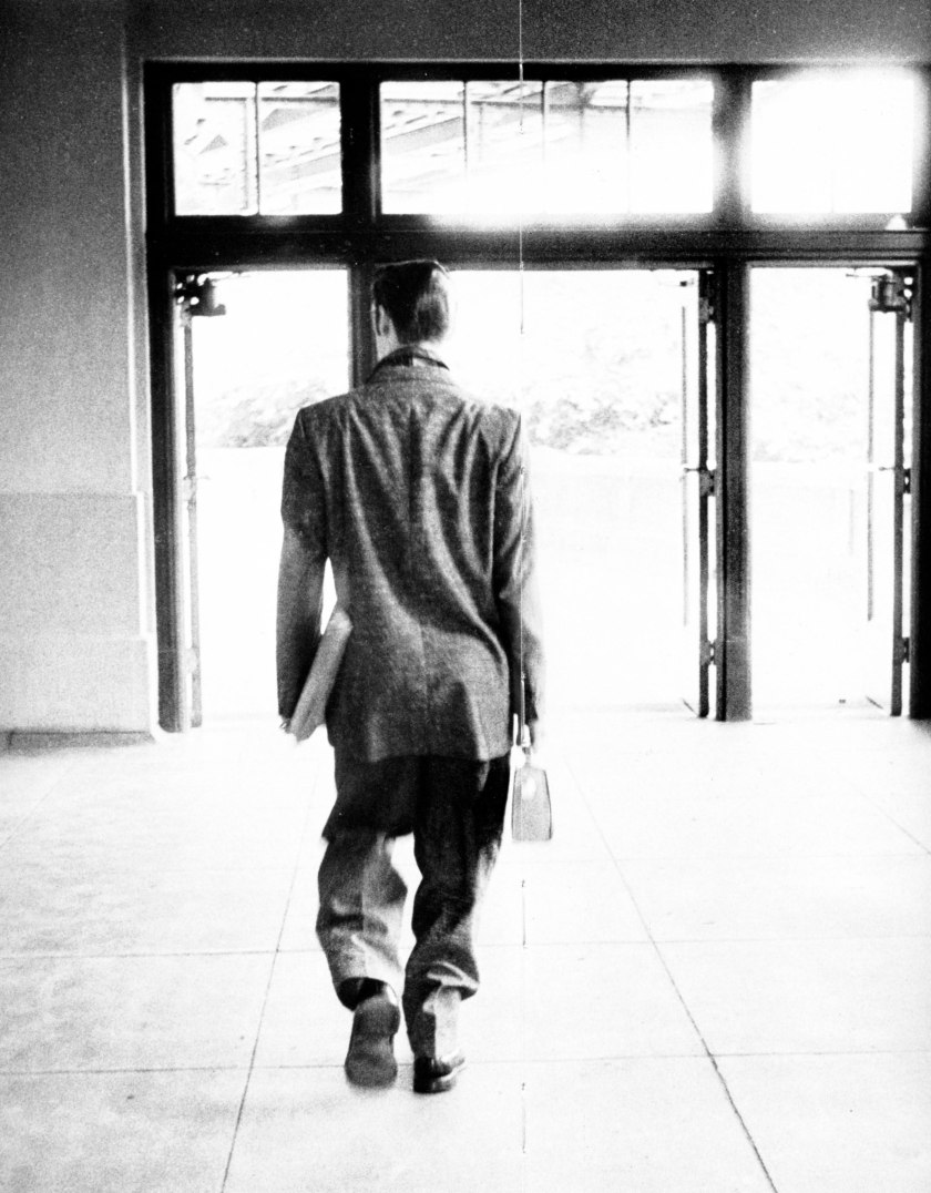 Elvis, June 1956.  Crop from the original print.  Photo copyright:  Alfred Wertheimer.