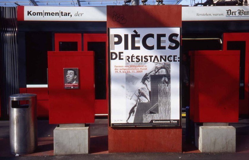 Bern, bus station. September 2009
